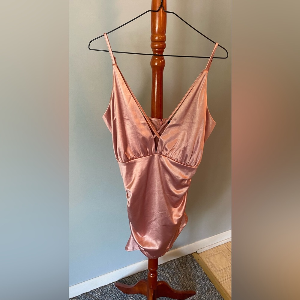 Baby pink dress